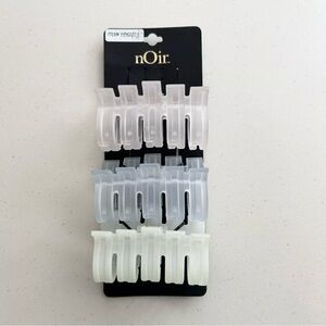 Noir Hair Claws Clips Womens Hair Accessories